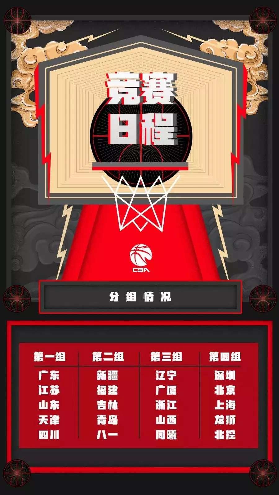 2020年CBA赛程出炉，全新赛季再续传奇！的简单介绍