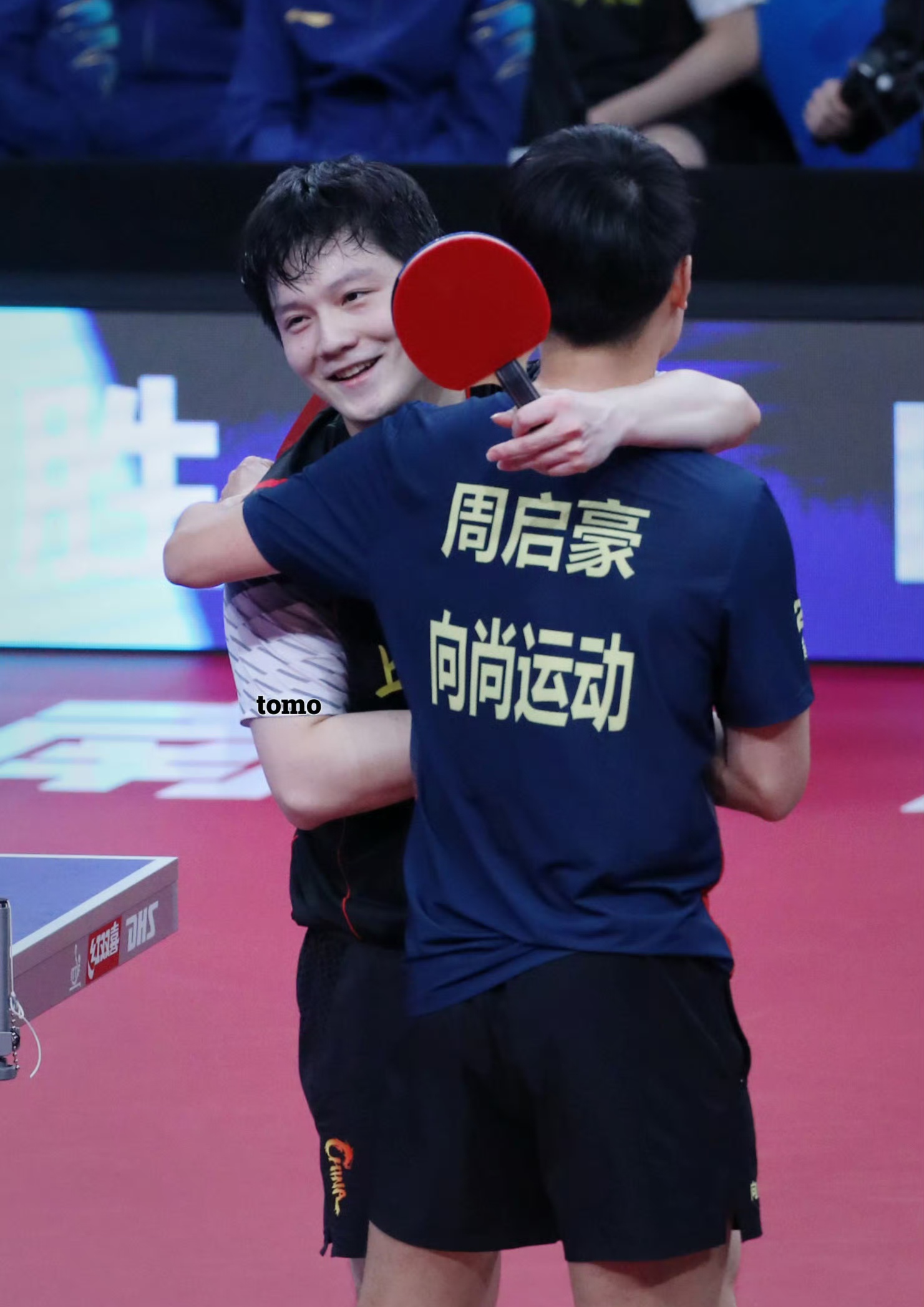 中国队横扫法国队，樊振东扛起全队