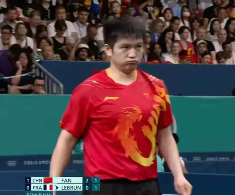 中国队横扫法国队，樊振东扛起全队